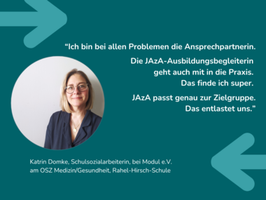 Katrin Domke, Schulsozialarbeiterin