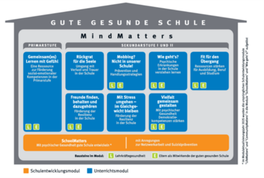 Grafik des Programms "Mind Matters"
