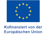 Logo der Europaischen Union mit dem Titel 'Kofinaziert von der Europäischen Union'